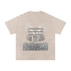 "Ruach" (Ezekiel 37:5) Acid Wash Oversize T-Shirt