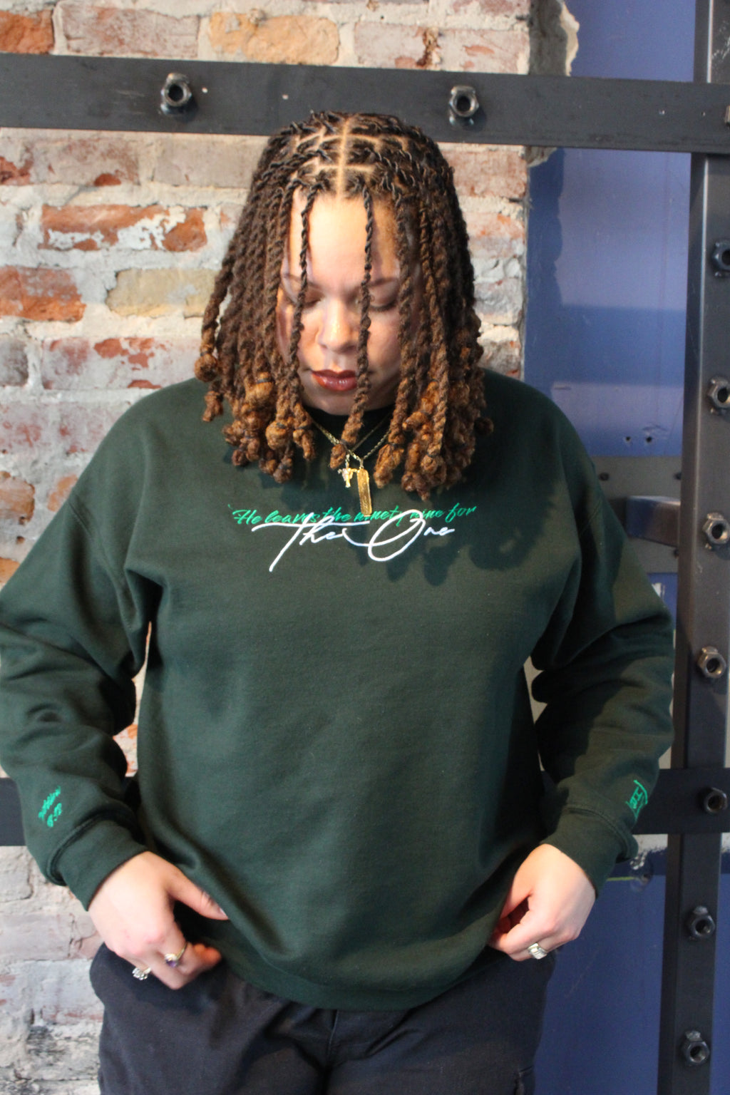 "The One" Sweatshirt (Matthew 18:12)