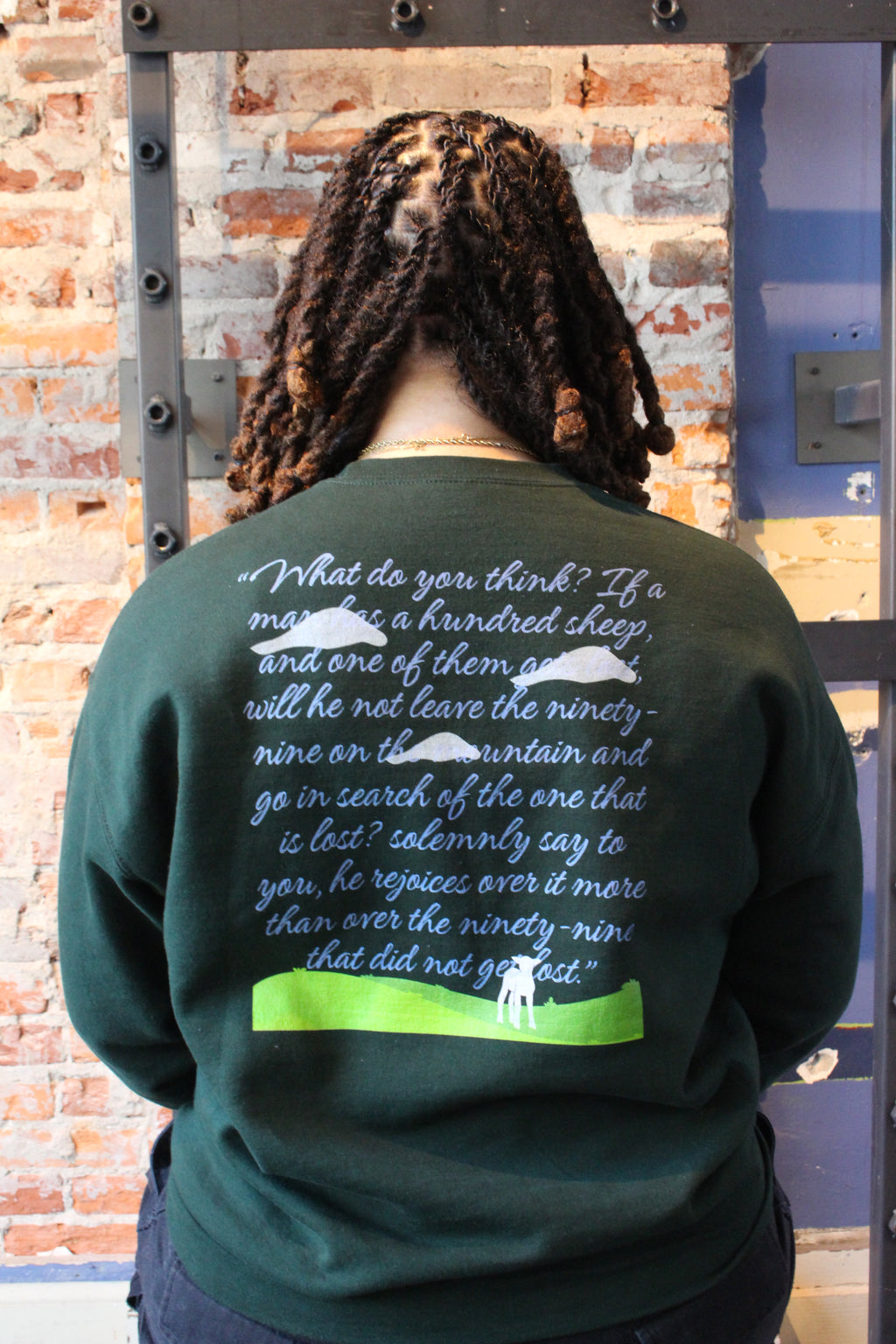 "The One" Sweatshirt (Matthew 18:12)